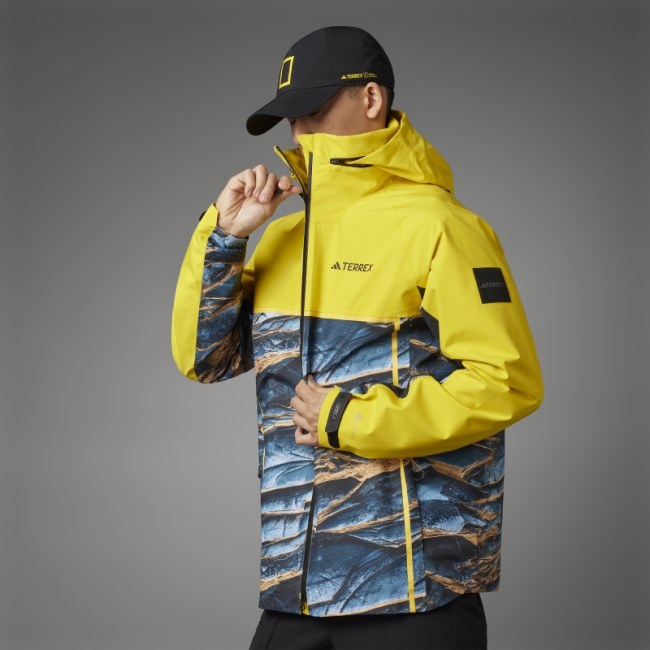 Eqt Yellow Adidas National Geographic RAIN.RDY Jacket