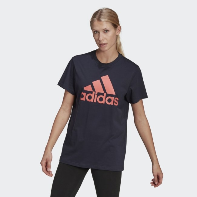 Adidas Ink ESSENTIALS LOGO BOYFRIEND T-Shirt