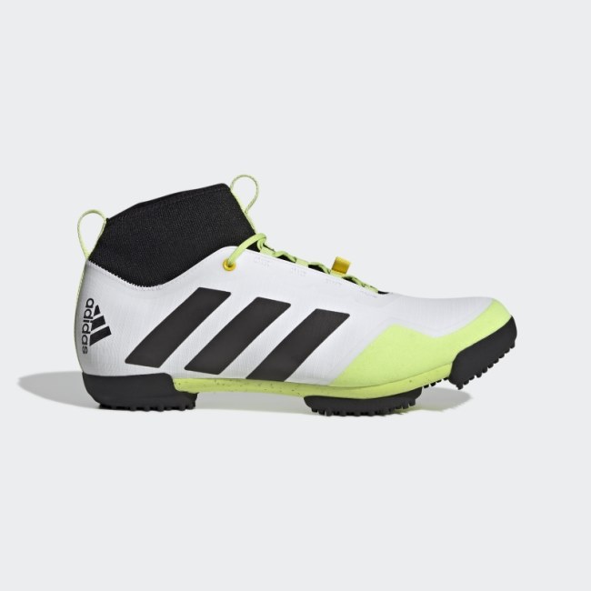 The Gravel Cycling Shoes Adidas White