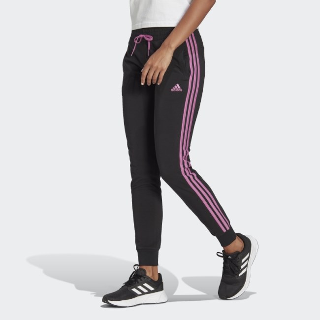 Essentials 3-Stripes Pants Black Adidas
