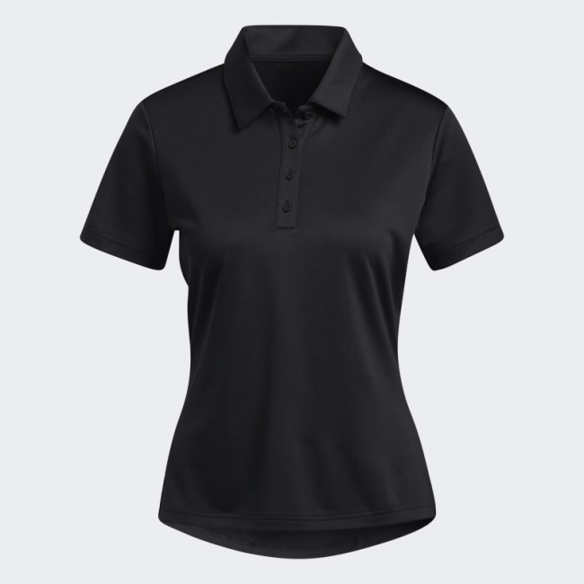 Stylish Black Adidas Performance Primegreen Polo Shirt