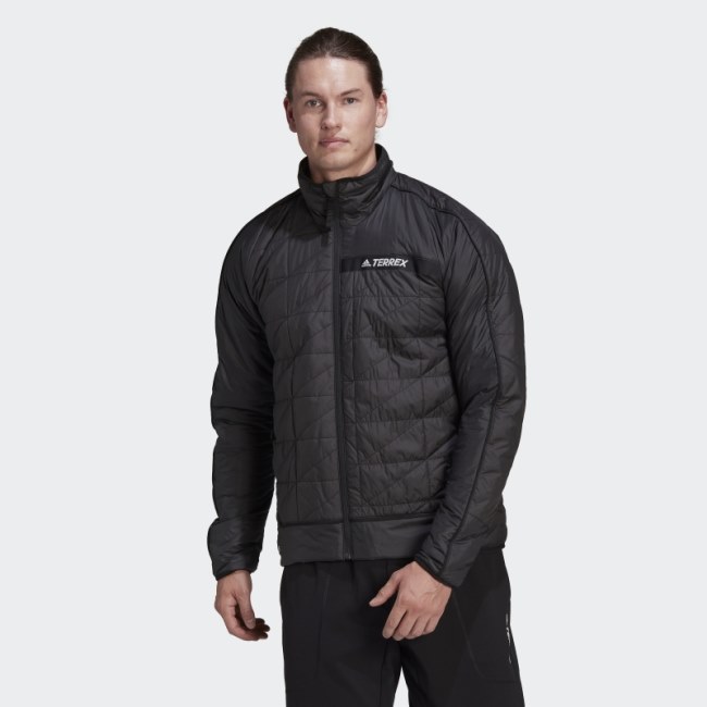 Adidas Black Terrex Multi Synthetic Insulated Jacket