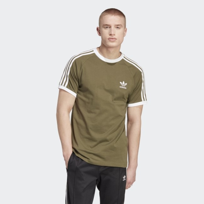 Adicolor Classics 3-Stripes T-Shirt Adidas Olive