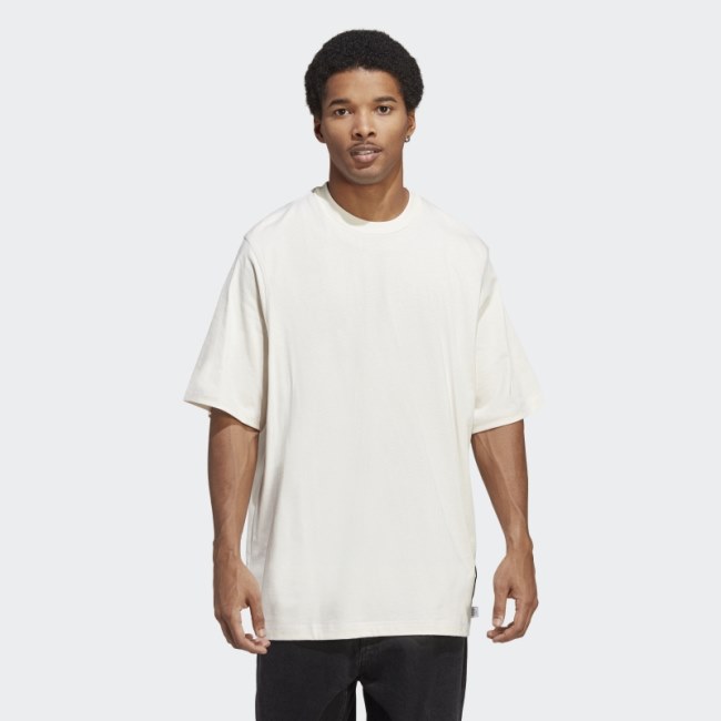 White Lounge T-Shirt Adidas