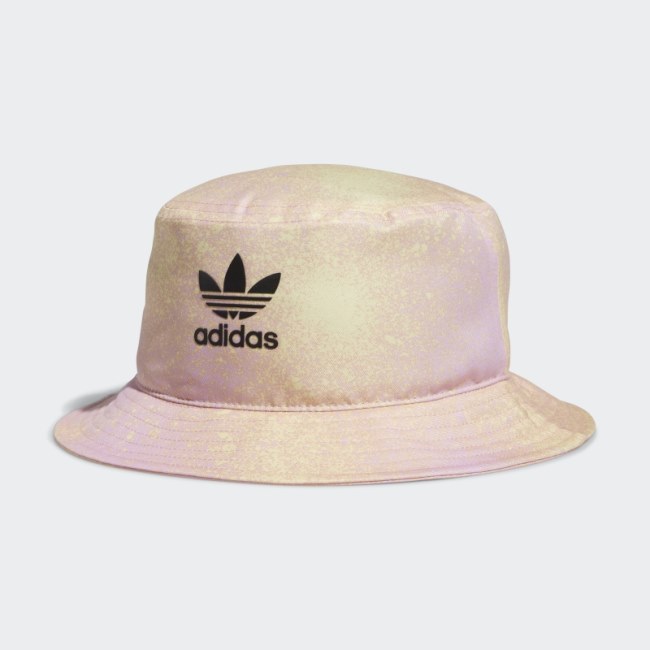 Lilac Spray Print Bucket Hat Adidas