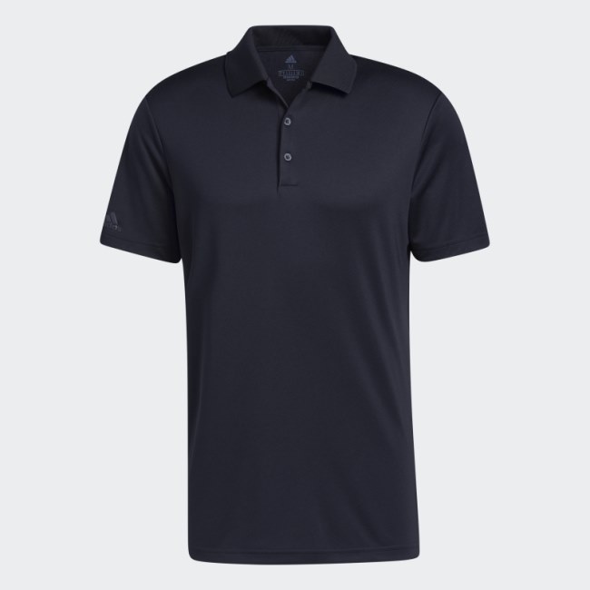 Black Adidas Performance Primegreen Polo Shirt Hot