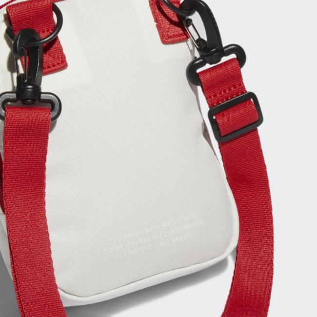 Adidas White Utility Festival Crossbody Bag