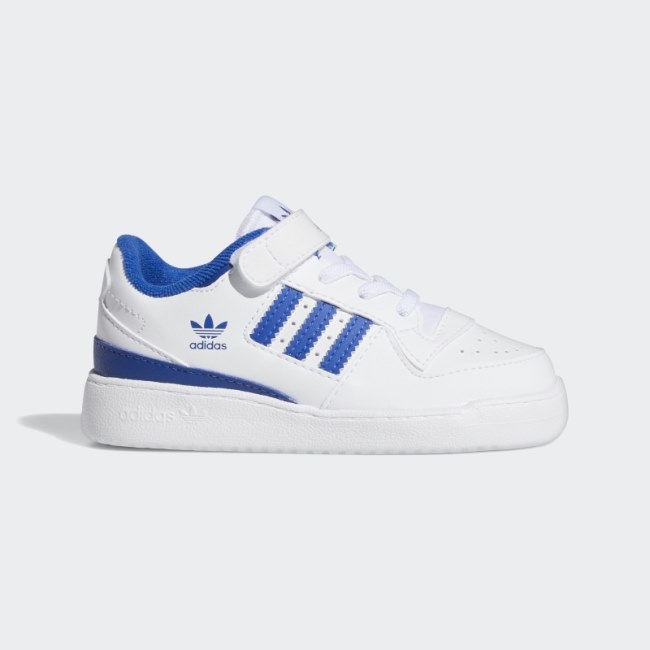 Adidas Forum Low Shoes White/Royal Blue