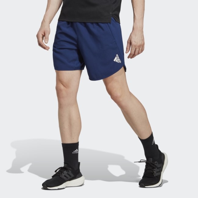 Dark Blue Adidas Designed for Training Shorts