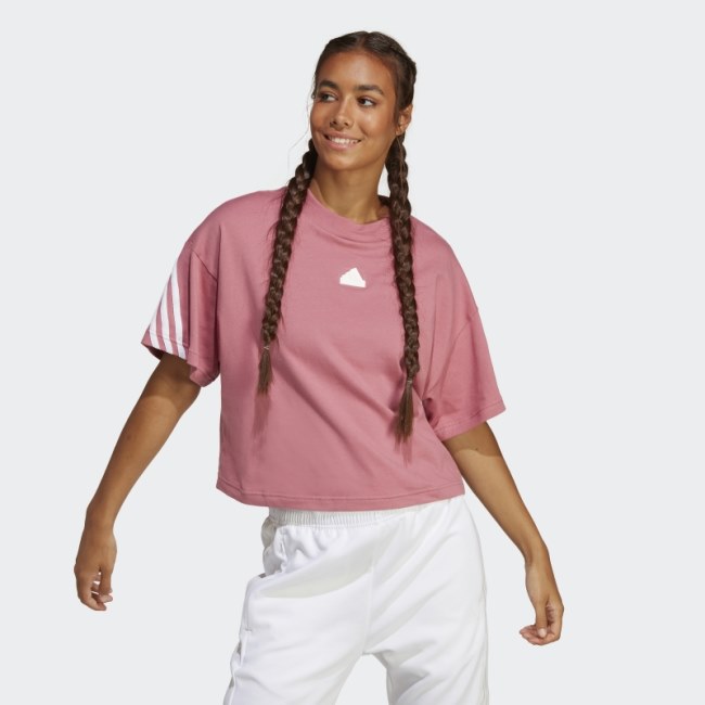 Pink Future Icons 3-Stripes Tee Adidas Fashion