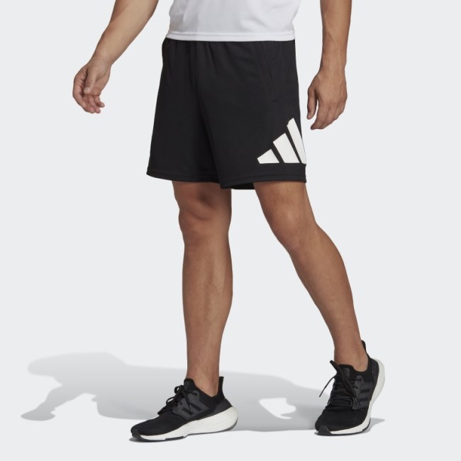 Train Essentials Logo Training Shorts Adidas Black