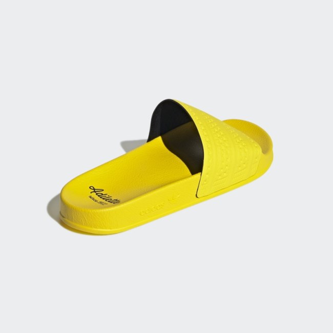 Adidas Adilette Slides Yellow/Black