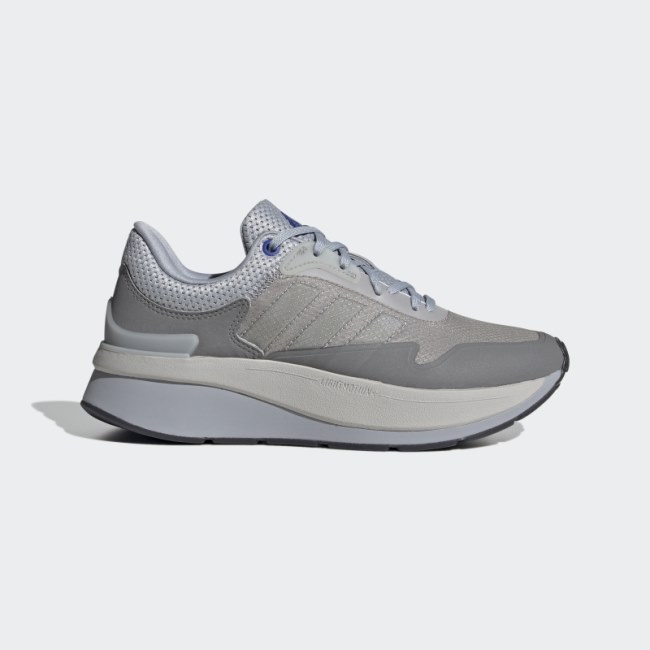 Adidas Silver ZNCHILL LIGHTMOTION+ Adult Shoes