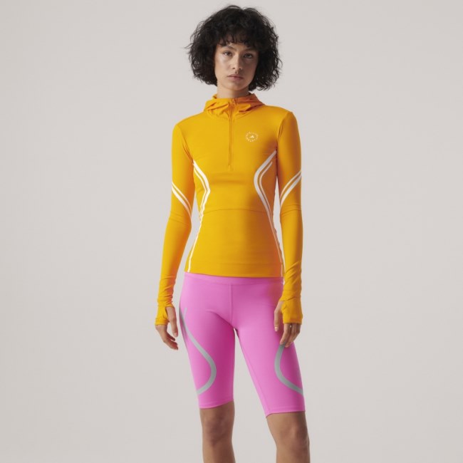 Adidas by Stella McCartney TruePace Long Sleeve Top Orange Fashion