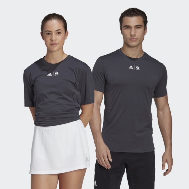 Carbon Tennis New York Graphic T-Shirt Adidas