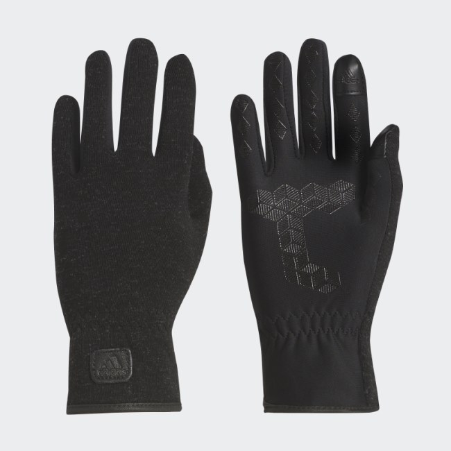 Black Adidas Edge 2.0 Gloves