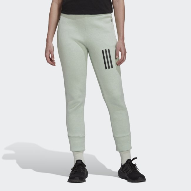 Green Mel Mission Victory Slim-Fit High-Waist Pants Adidas Fashion