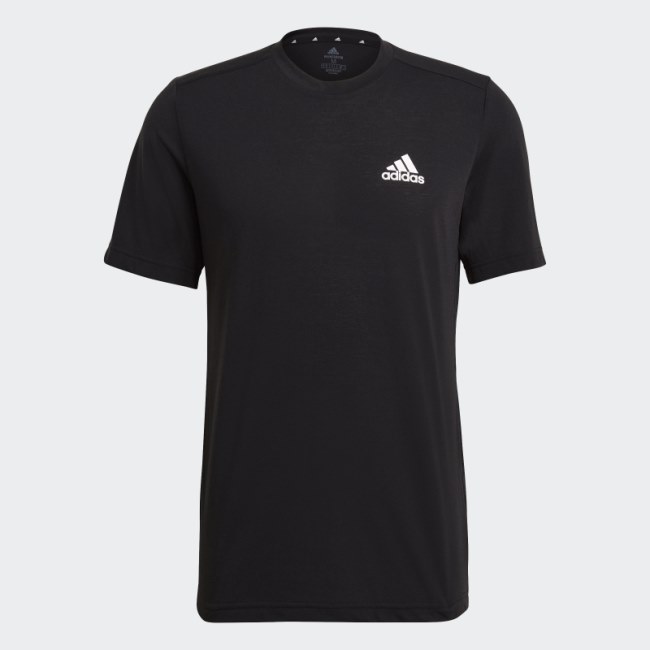 AEROREADY Designed to Move Feelready Sport Tee Black Adidas