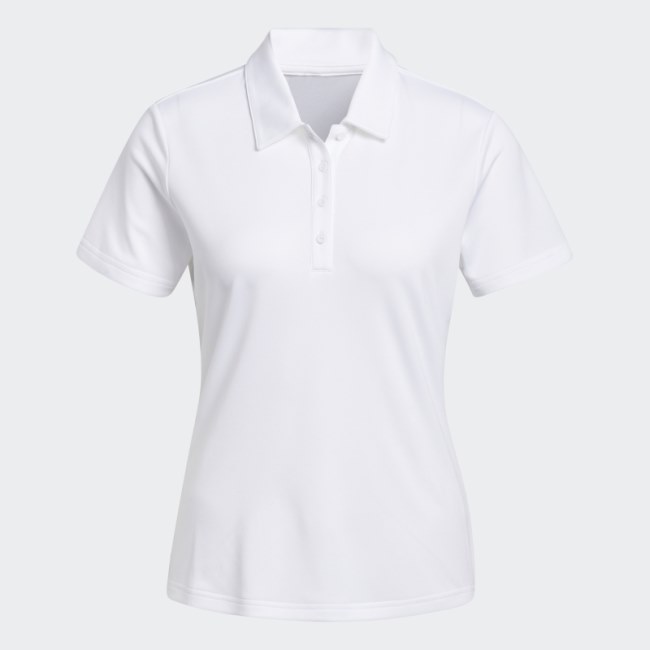 Stylish Adidas Performance Primegreen Polo Shirt White