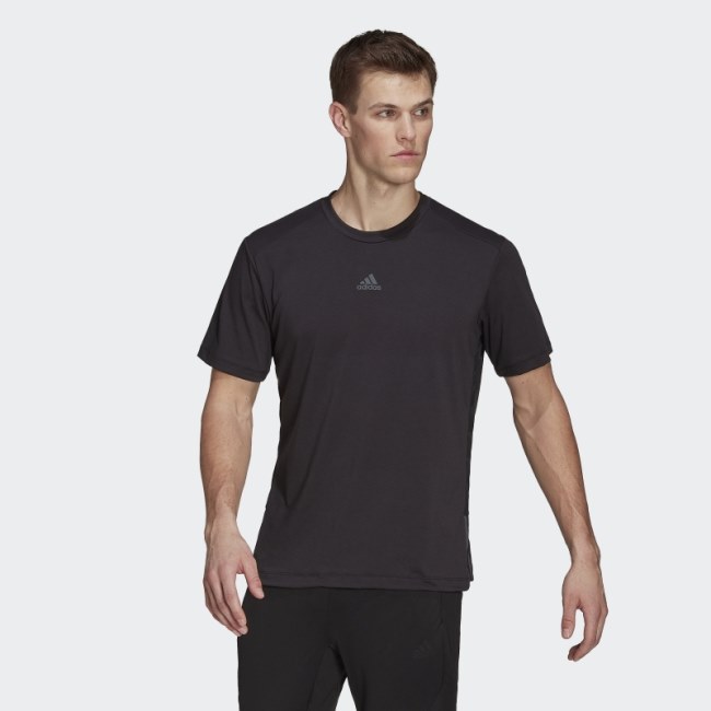 AEROREADY Yoga T-Shirt Black Adidas