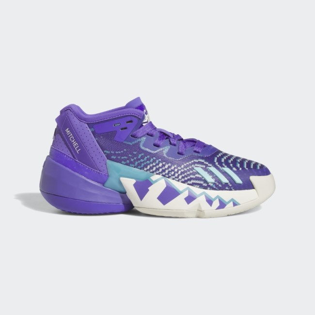 D.O.N. Issue #4 Basketball Shoes Adidas Purple Rush