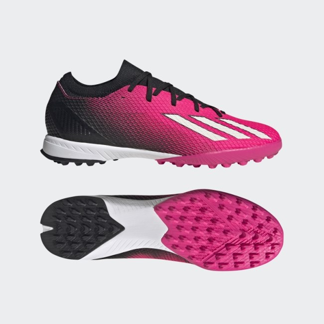 Adidas X Speedportal.3 Turf Shoes Pink