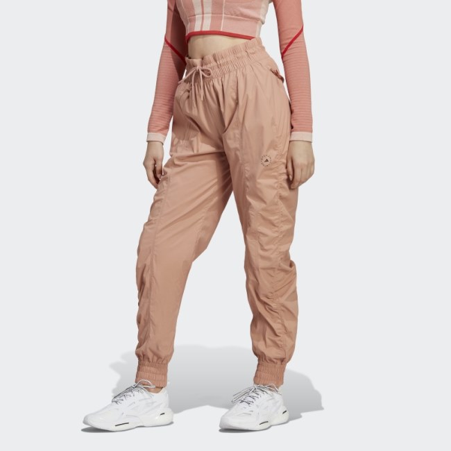 Soft Almond Fashion Adidas by Stella McCartney TrueCasuals Woven Joggers