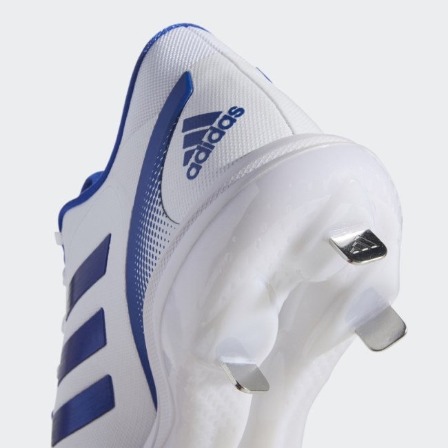 PureHustle 2.0 Cleats Adidas White