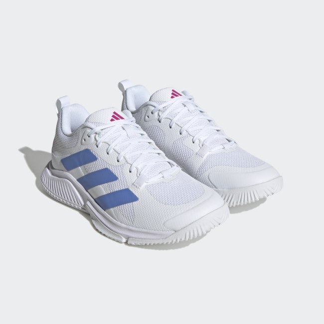 White Court Team Bounce 2.0 Shoes Adidas