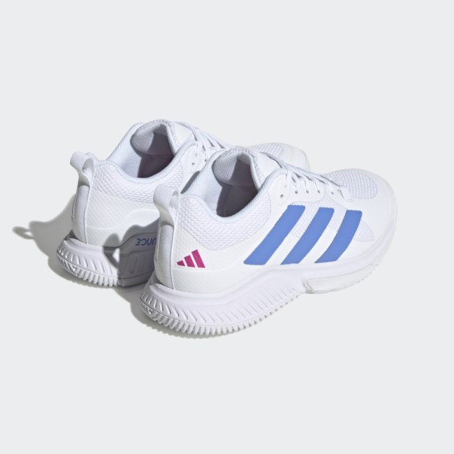 White Court Team Bounce 2.0 Shoes Adidas