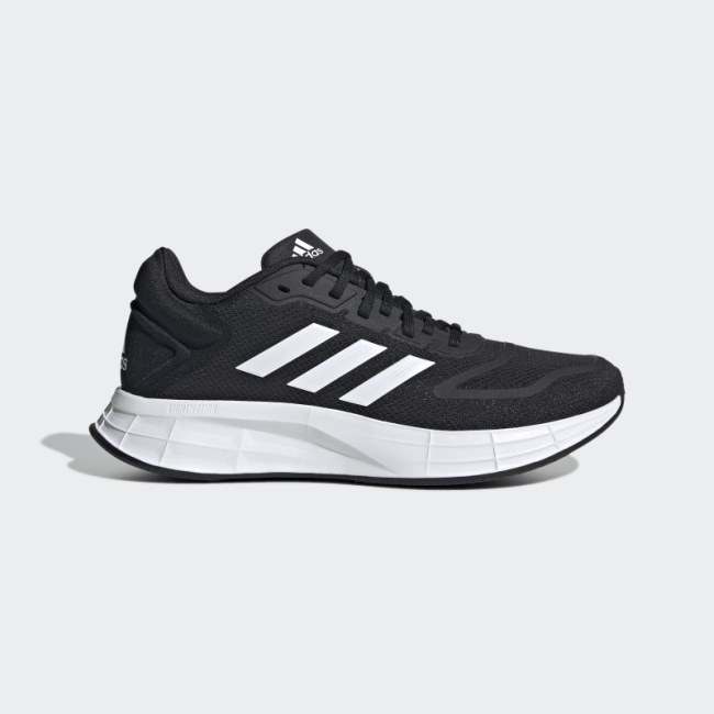 Adidas Black Duramo 10 Wide Running Shoes