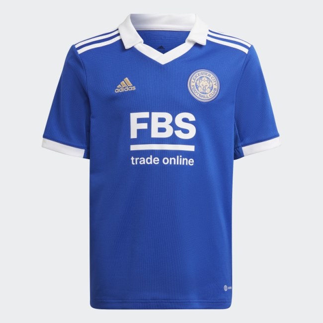 Bold Blue Adidas Leicester City FC 22/23 Home Jersey