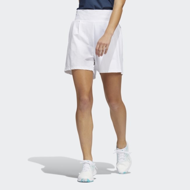 Adidas Go-To Pleated Shorts White