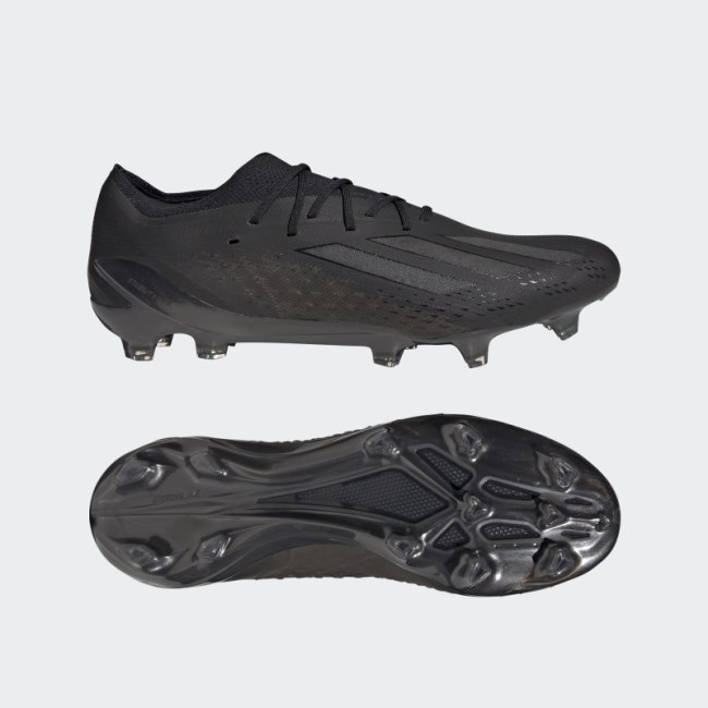 X Speedportal.1 Firm Ground Soccer Cleats Black Adidas