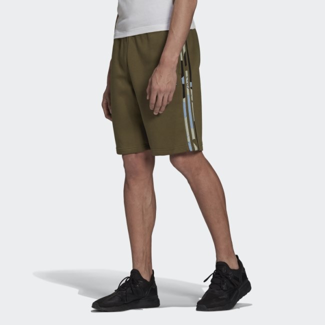 Adidas Graphics Camo Shorts Olive