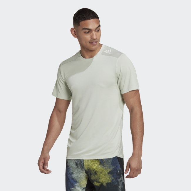 Designed for Training HEAT.RDY HIIT Tee Adidas Green