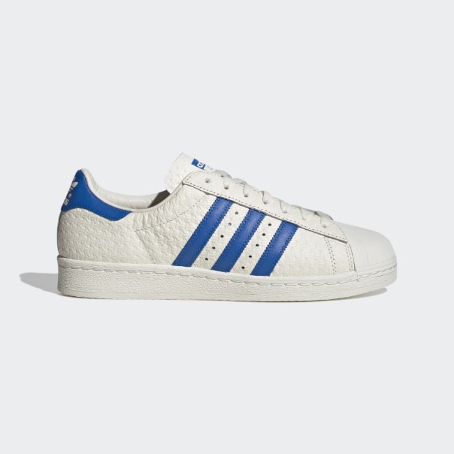 White Adidas Superstar 82 Shoes