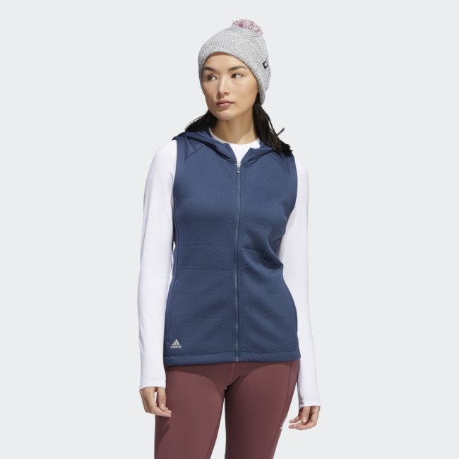 Adidas Navy COLD.RDY Full-Zip Vest