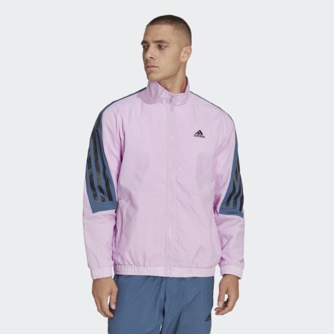 Future Icons 3-Stripes Woven Track Top Adidas Lilac
