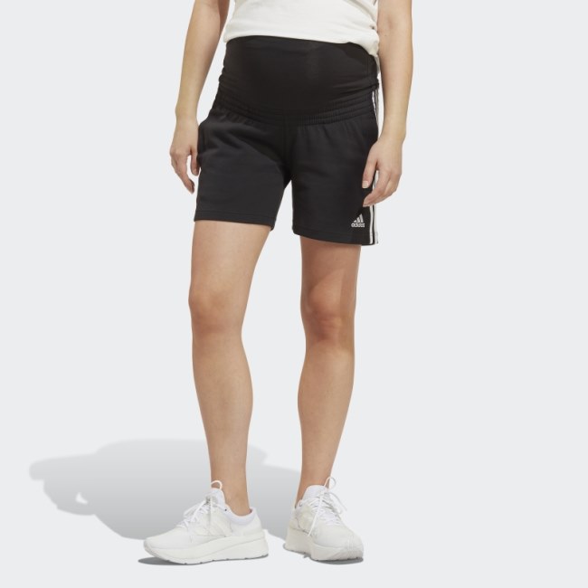 Adidas Black Maternity Shorts