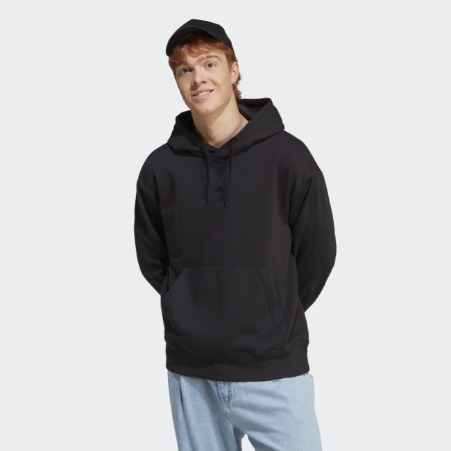 Black ALL SZN French Terry Hoodie Adidas