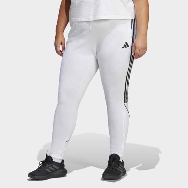 Adidas White Tiro 23 League Pants (Plus Size)