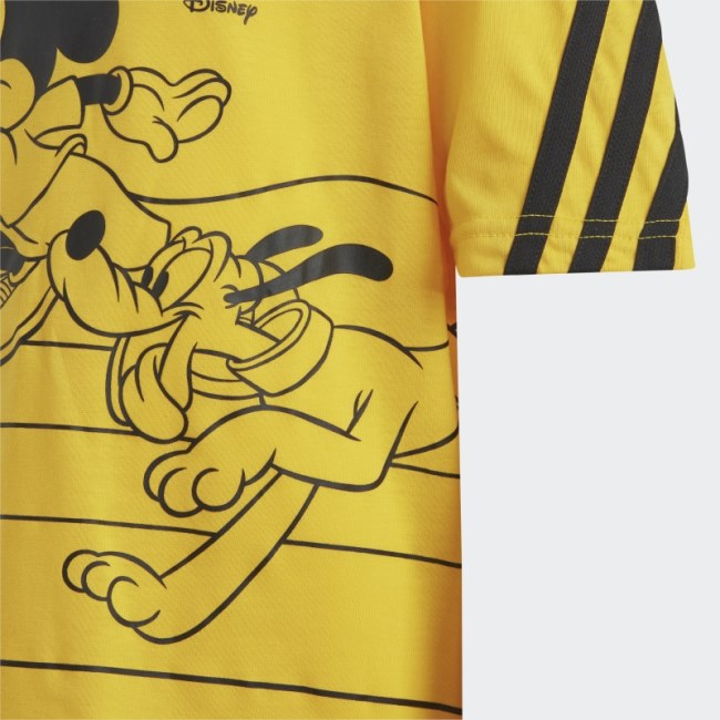 Disney Mickey Mouse Tee Gold Adidas