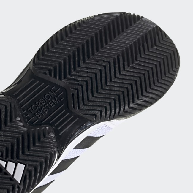 Adidas Courtjam Control Tennis Shoes Black