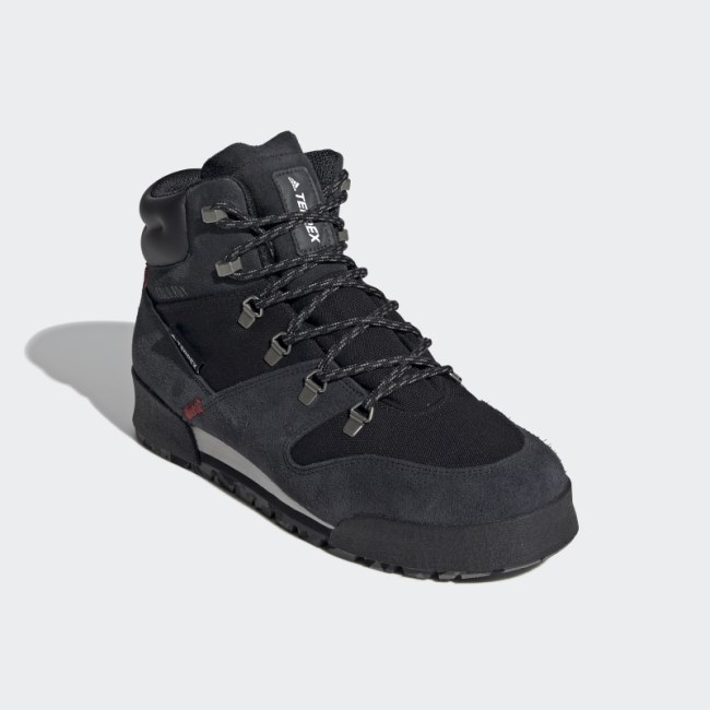Black Adidas TERREX Snowpitch COLD.RDY Hiking Boots