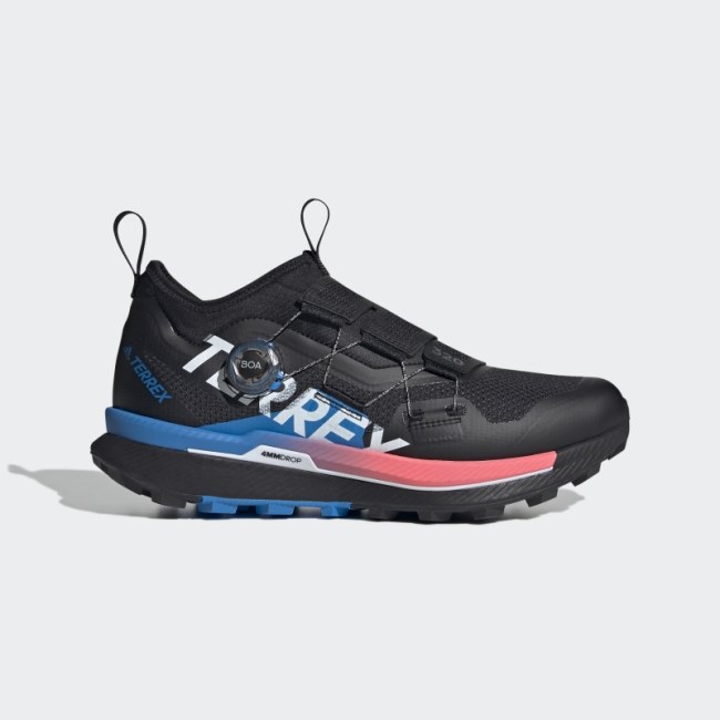 Black Adidas TERREX Agravic Pro Trail Running Shoes