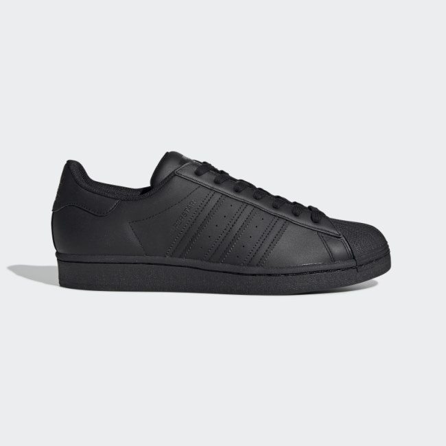 Superstar Shoes Black Adidas Fashion