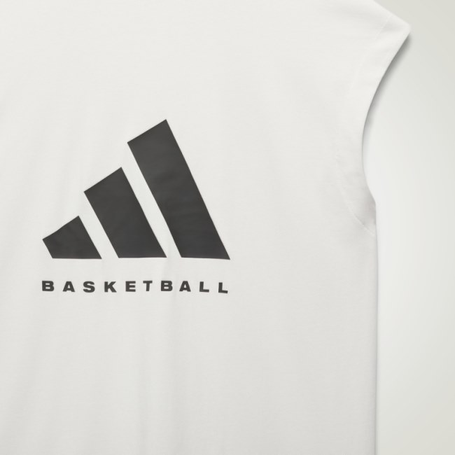 Adidas Basketball Tank Top Hot White