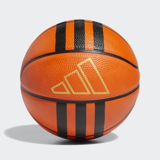 3-Stripes Rubber Mini Basketball Natural Adidas