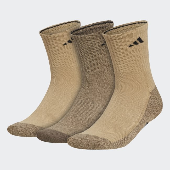 Cushioned X Mid-Crew Socks 3 Pairs Adidas Beige
